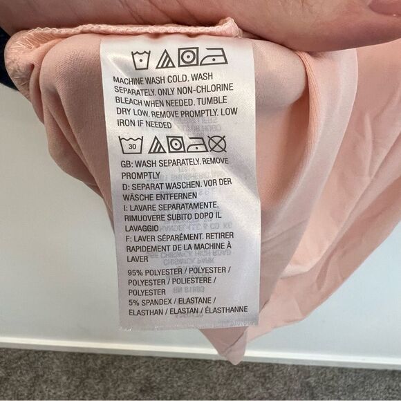 New Susan Graver Sheer Chiffon Scarf Top with Knit Tank | Size M - Picture 12 of 15